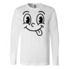 Premium Soft Cotton Long Sleeve Tee - Full Color Printing Thumbnail