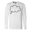 Premium Soft Cotton Long Sleeve Tee - Full Color Printing Thumbnail