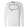 Premium Soft Cotton Long Sleeve Tee - Full Color Printing Thumbnail