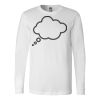 Premium Soft Cotton Long Sleeve Tee - Full Color Printing Thumbnail
