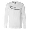 Premium Soft Cotton Long Sleeve Tee - Full Color Printing Thumbnail