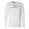Premium Soft Cotton Long Sleeve Tee - Full Color Printing Thumbnail