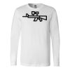 Premium Soft Cotton Long Sleeve Tee - Full Color Printing Thumbnail