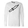 Premium Soft Cotton Long Sleeve Tee - Full Color Printing Thumbnail
