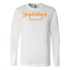 Premium Soft Cotton Long Sleeve Tee - Full Color Printing Thumbnail