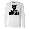 Premium Soft Cotton Long Sleeve Tee - Full Color Printing Thumbnail