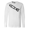 Premium Soft Cotton Long Sleeve Tee - Full Color Printing Thumbnail