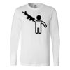Premium Soft Cotton Long Sleeve Tee - Full Color Printing Thumbnail