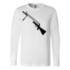 Premium Soft Cotton Long Sleeve Tee - Full Color Printing Thumbnail