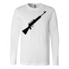 Premium Soft Cotton Long Sleeve Tee - Full Color Printing Thumbnail