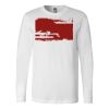 Premium Soft Cotton Long Sleeve Tee - Full Color Printing Thumbnail
