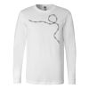 Premium Soft Cotton Long Sleeve Tee - Full Color Printing Thumbnail