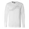 Premium Soft Cotton Long Sleeve Tee - Full Color Printing Thumbnail