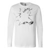 Premium Soft Cotton Long Sleeve Tee - Full Color Printing Thumbnail