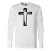 Premium Soft Cotton Long Sleeve Tee - Full Color Printing Thumbnail