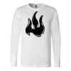 Premium Soft Cotton Long Sleeve Tee - Full Color Printing Thumbnail