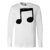 Premium Soft Cotton Long Sleeve Tee - Full Color Printing Thumbnail