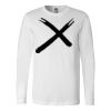 Premium Soft Cotton Long Sleeve Tee - Full Color Printing Thumbnail