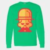 Heavy Cotton 100% Cotton Long Sleeve T Shirt Thumbnail