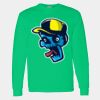 Heavy Cotton 100% Cotton Long Sleeve T Shirt Thumbnail