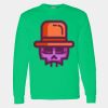 Heavy Cotton 100% Cotton Long Sleeve T Shirt Thumbnail