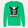Heavy Cotton 100% Cotton Long Sleeve T Shirt Thumbnail