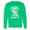 Heavy Cotton 100% Cotton Long Sleeve T Shirt Thumbnail