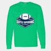 Heavy Cotton 100% Cotton Long Sleeve T Shirt Thumbnail
