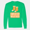 Heavy Cotton 100% Cotton Long Sleeve T Shirt Thumbnail