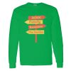 Heavy Cotton 100% Cotton Long Sleeve T Shirt Thumbnail