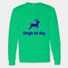 Heavy Cotton 100% Cotton Long Sleeve T Shirt Thumbnail