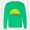 Heavy Cotton 100% Cotton Long Sleeve T Shirt Thumbnail