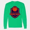 Heavy Cotton 100% Cotton Long Sleeve T Shirt Thumbnail