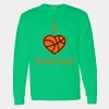 Heavy Cotton 100% Cotton Long Sleeve T Shirt Thumbnail