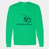 Heavy Cotton 100% Cotton Long Sleeve T Shirt Thumbnail