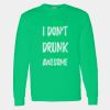 Heavy Cotton 100% Cotton Long Sleeve T Shirt Thumbnail