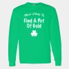 Heavy Cotton 100% Cotton Long Sleeve T Shirt Thumbnail