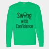 Heavy Cotton 100% Cotton Long Sleeve T Shirt Thumbnail