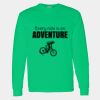Heavy Cotton 100% Cotton Long Sleeve T Shirt Thumbnail