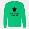 Heavy Cotton 100% Cotton Long Sleeve T Shirt Thumbnail