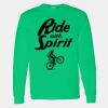 Heavy Cotton 100% Cotton Long Sleeve T Shirt Thumbnail
