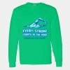 Heavy Cotton 100% Cotton Long Sleeve T Shirt Thumbnail