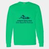 Heavy Cotton 100% Cotton Long Sleeve T Shirt Thumbnail