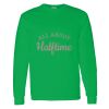 Heavy Cotton 100% Cotton Long Sleeve T Shirt Thumbnail
