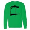 Heavy Cotton 100% Cotton Long Sleeve T Shirt Thumbnail