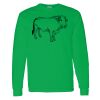 Heavy Cotton 100% Cotton Long Sleeve T Shirt Thumbnail