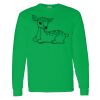 Heavy Cotton 100% Cotton Long Sleeve T Shirt Thumbnail