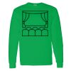 Heavy Cotton 100% Cotton Long Sleeve T Shirt Thumbnail
