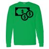 Heavy Cotton 100% Cotton Long Sleeve T Shirt Thumbnail