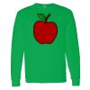 Heavy Cotton 100% Cotton Long Sleeve T Shirt Thumbnail